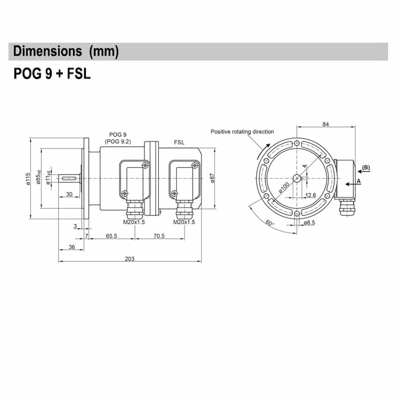 POG9D1024I + FSL (Ns: 1700 rpm)