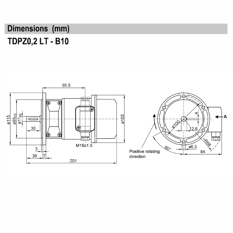 TDPZ0,2LT-4 B10 - 11070726