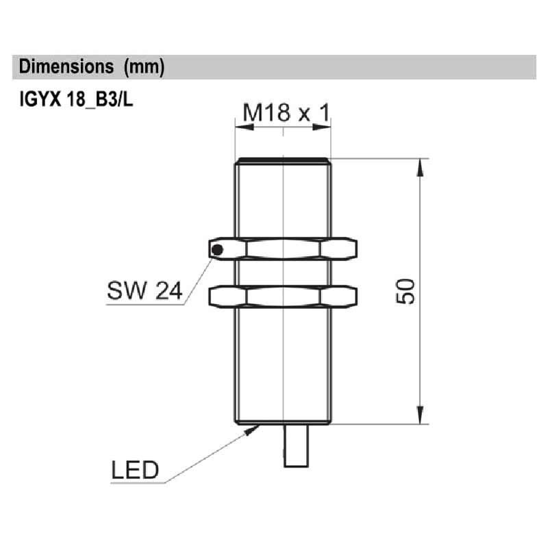 IGYX18P17B3/L - 11078866